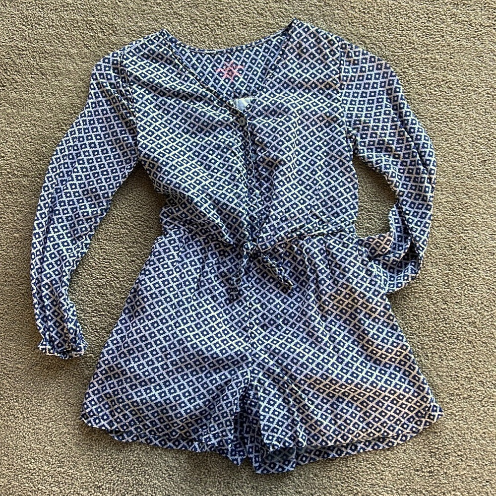 Long sleeved romper